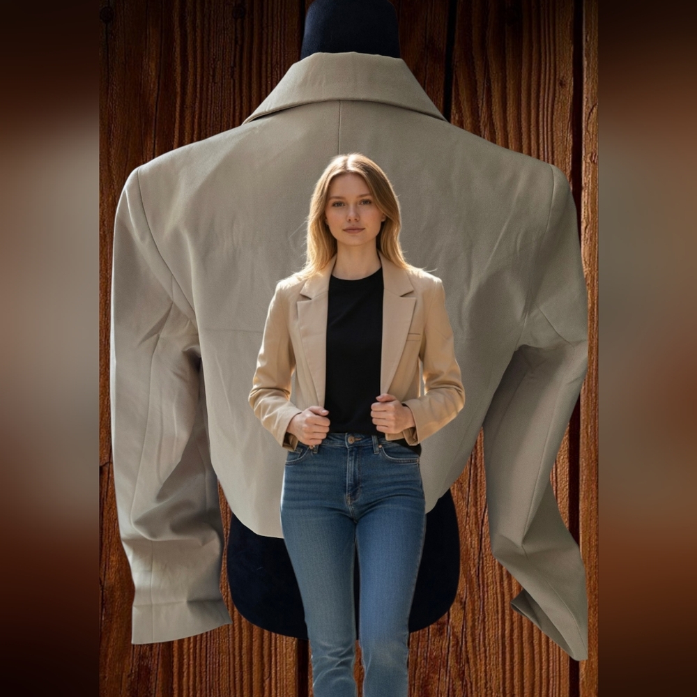 Miss Selfridge Crop Jacket Size 4